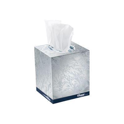 กระดาษเช็ดหน้า 60 แผ่น KLEENEX® 60's Cubic 93000